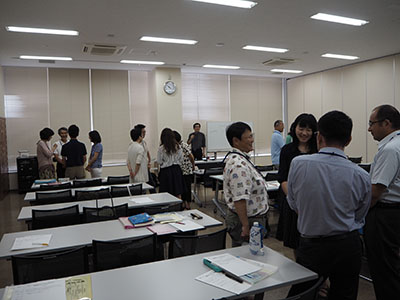 カウンセラー養成講座での諸富先生カウンセラー養成講座での諸富先生